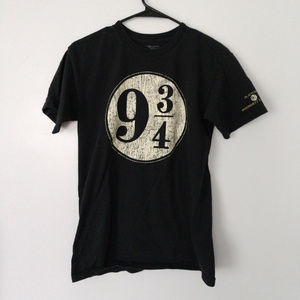Original Harry Potter Platform 9 3/4 Black T-shirt